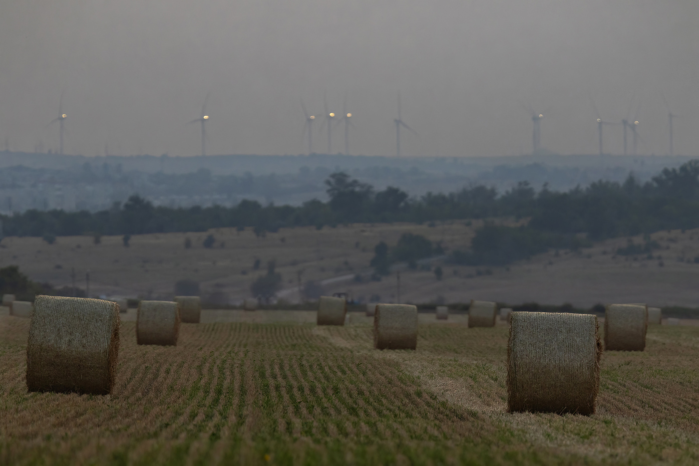 Пыльный вечер в июле