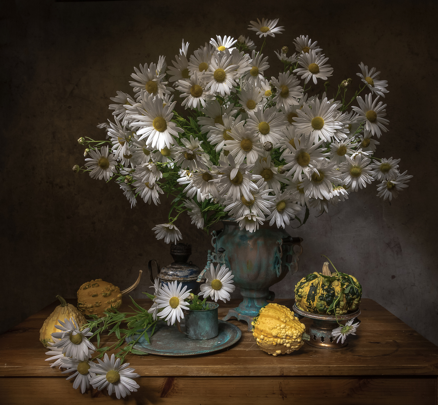 Осенние ромашки...