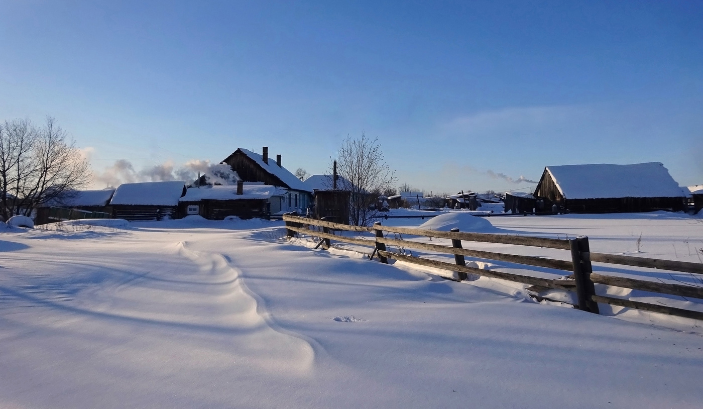 «Зимние грёзы Сибирской глубинки»