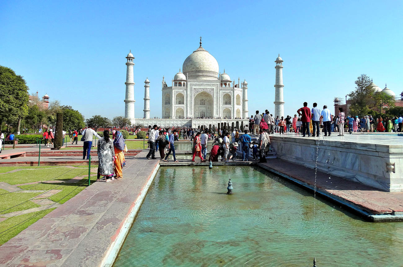 Тадж Махал, одно из чудес света