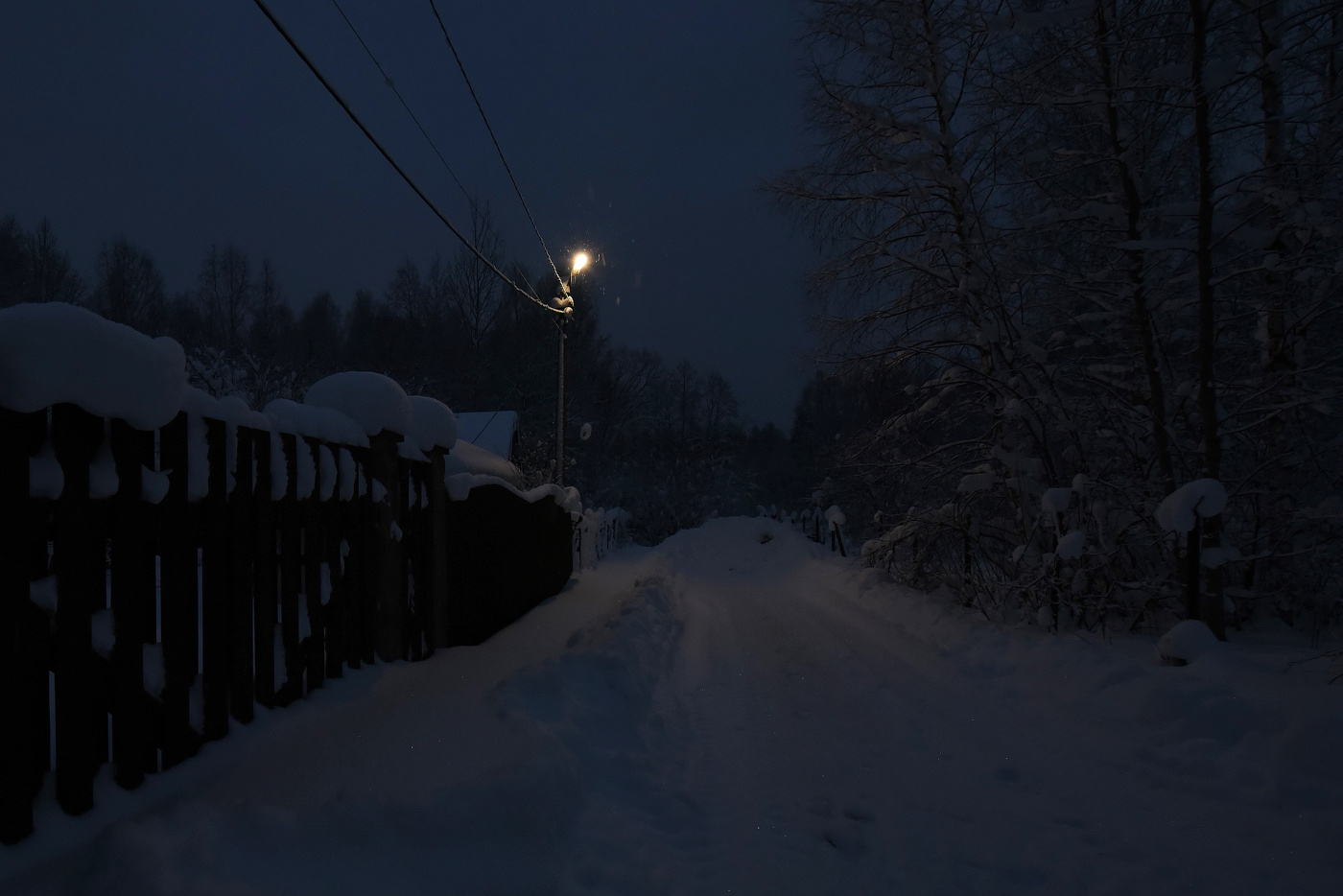 "Одинокий, озябший и всеми забытый ..."