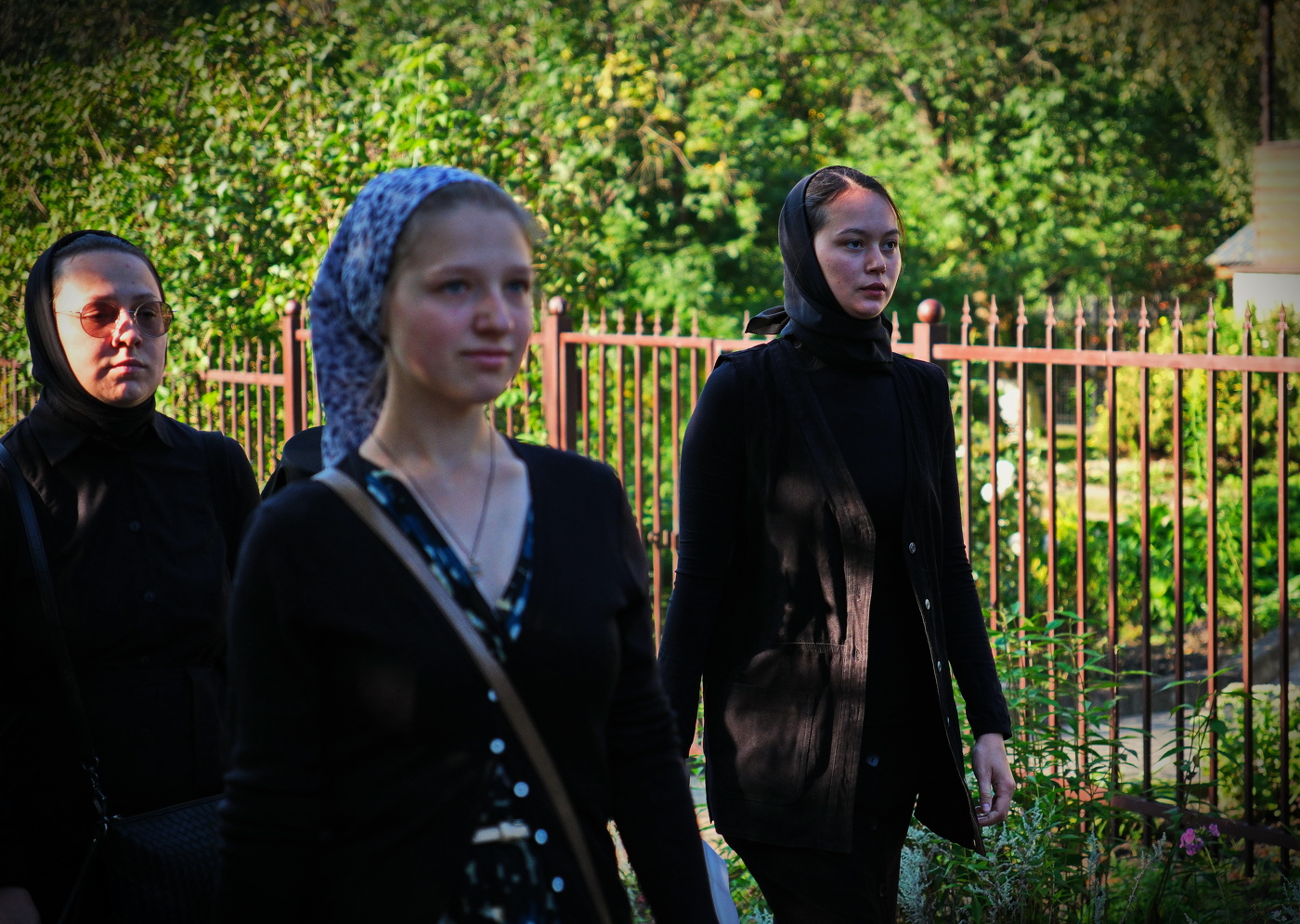 Участницы Крестного хода.