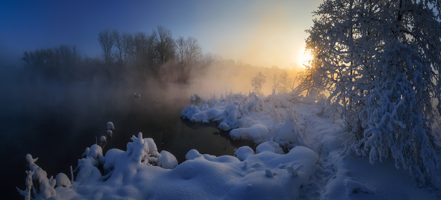 Морозным утром января
