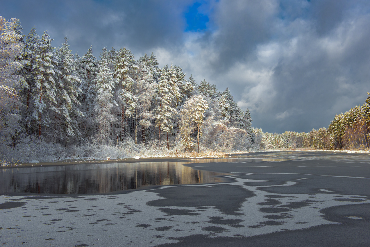 Прорываясь сквозь тучи