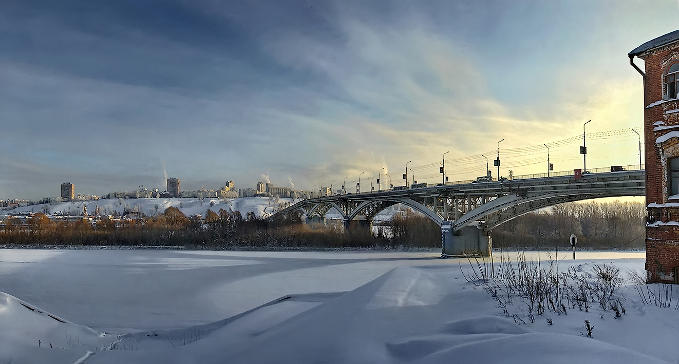 Крепкие морозы....