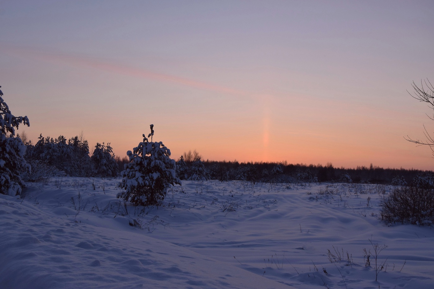 Зимнее гало