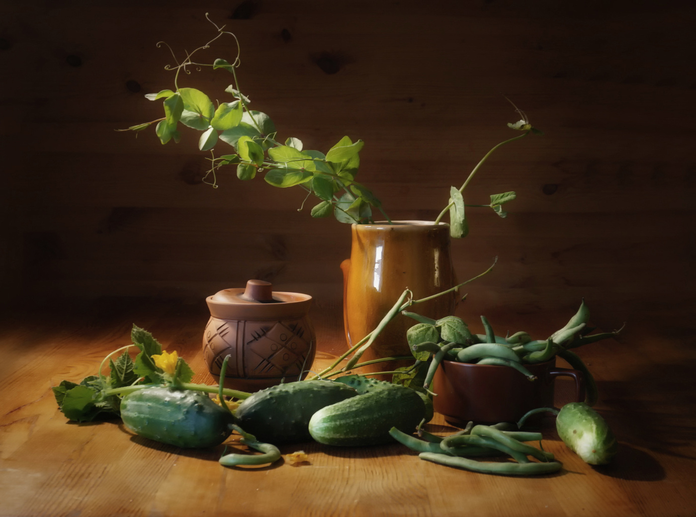 Зелень разная