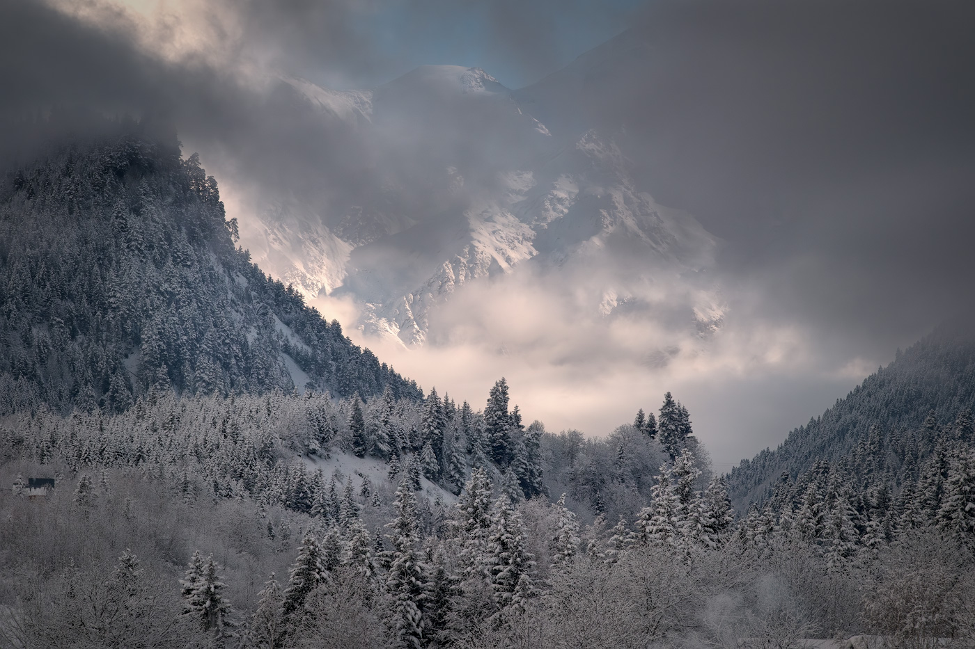 Mulkhra River Valley In Winter