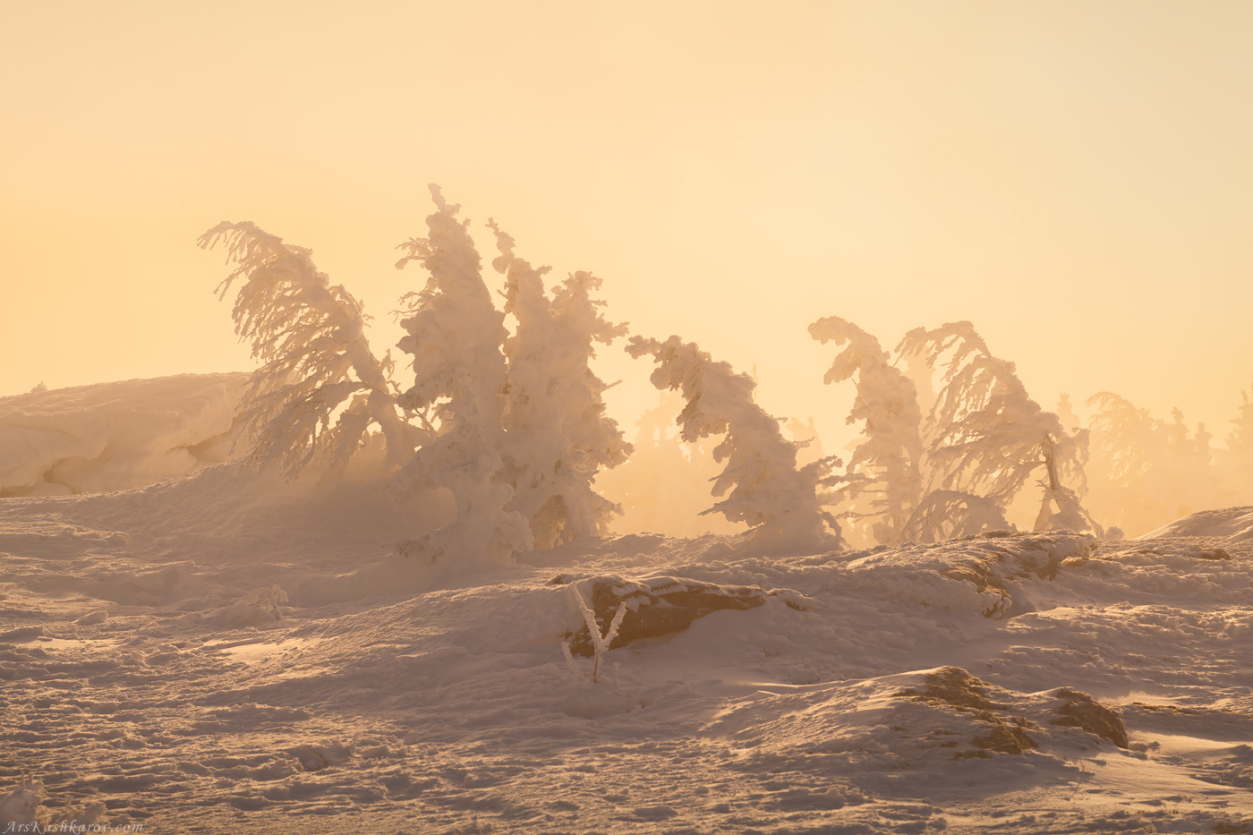 "Снежные фигуры Таганая"