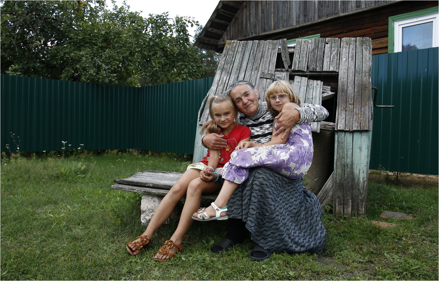 Старый колодец.