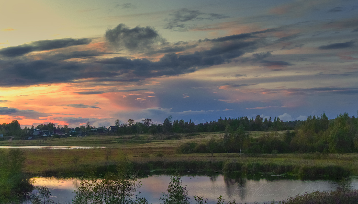 Осенние краски заката