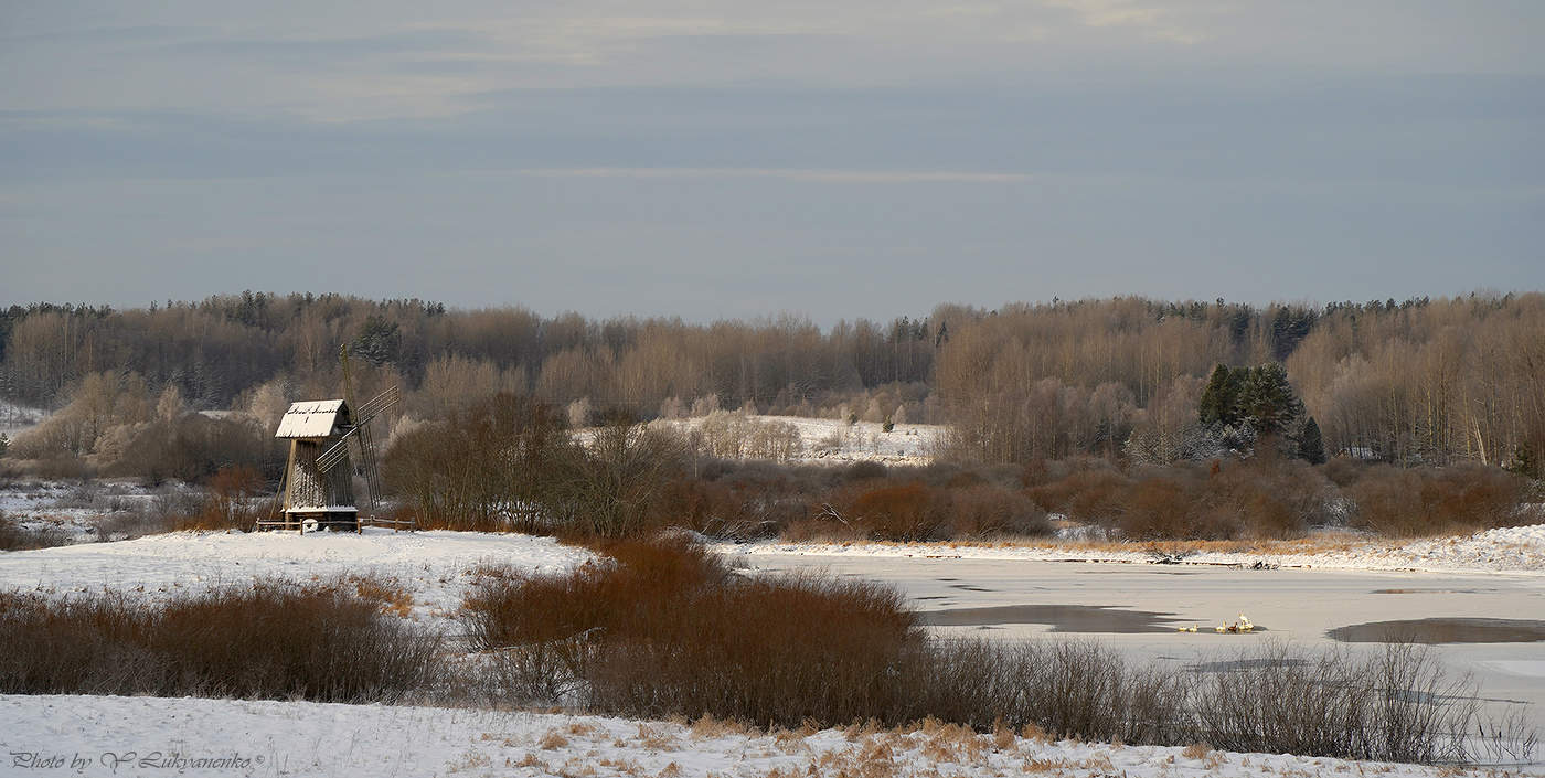 Зима в Пушкинских горах