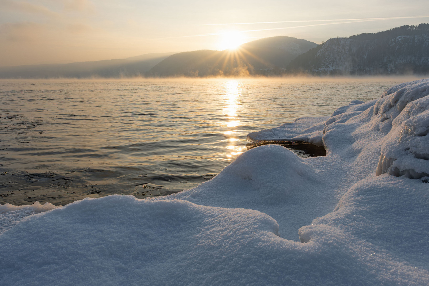 В морозной тишине