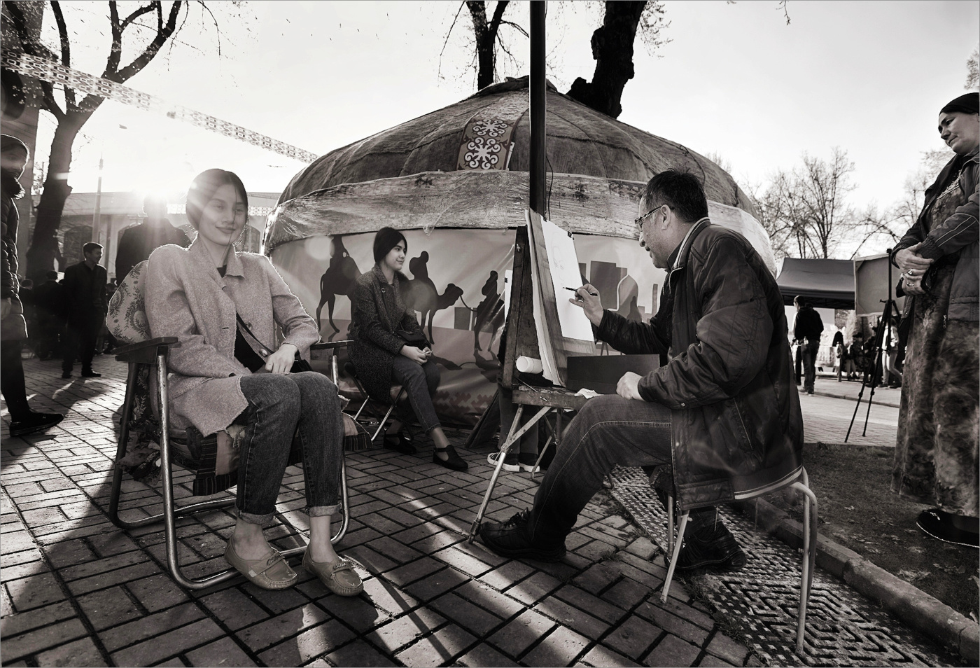 Уличный портрет...