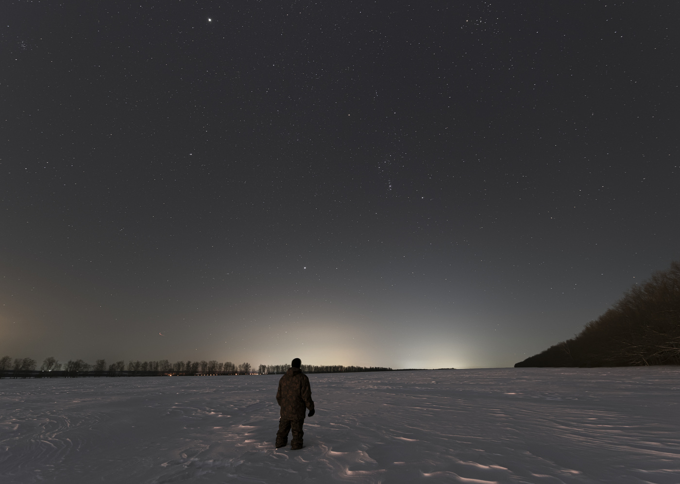 встреча с ночным охотником(Орион)!