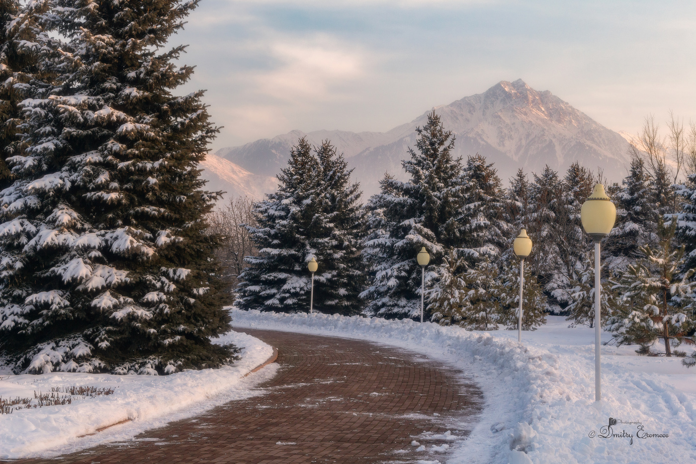 Путь к зимнему безмолвию...
