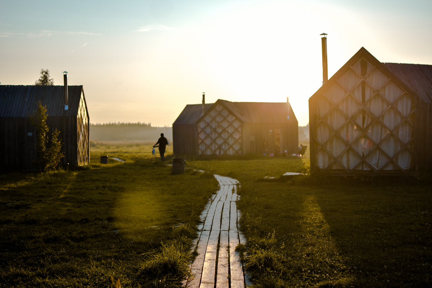 morning in the village