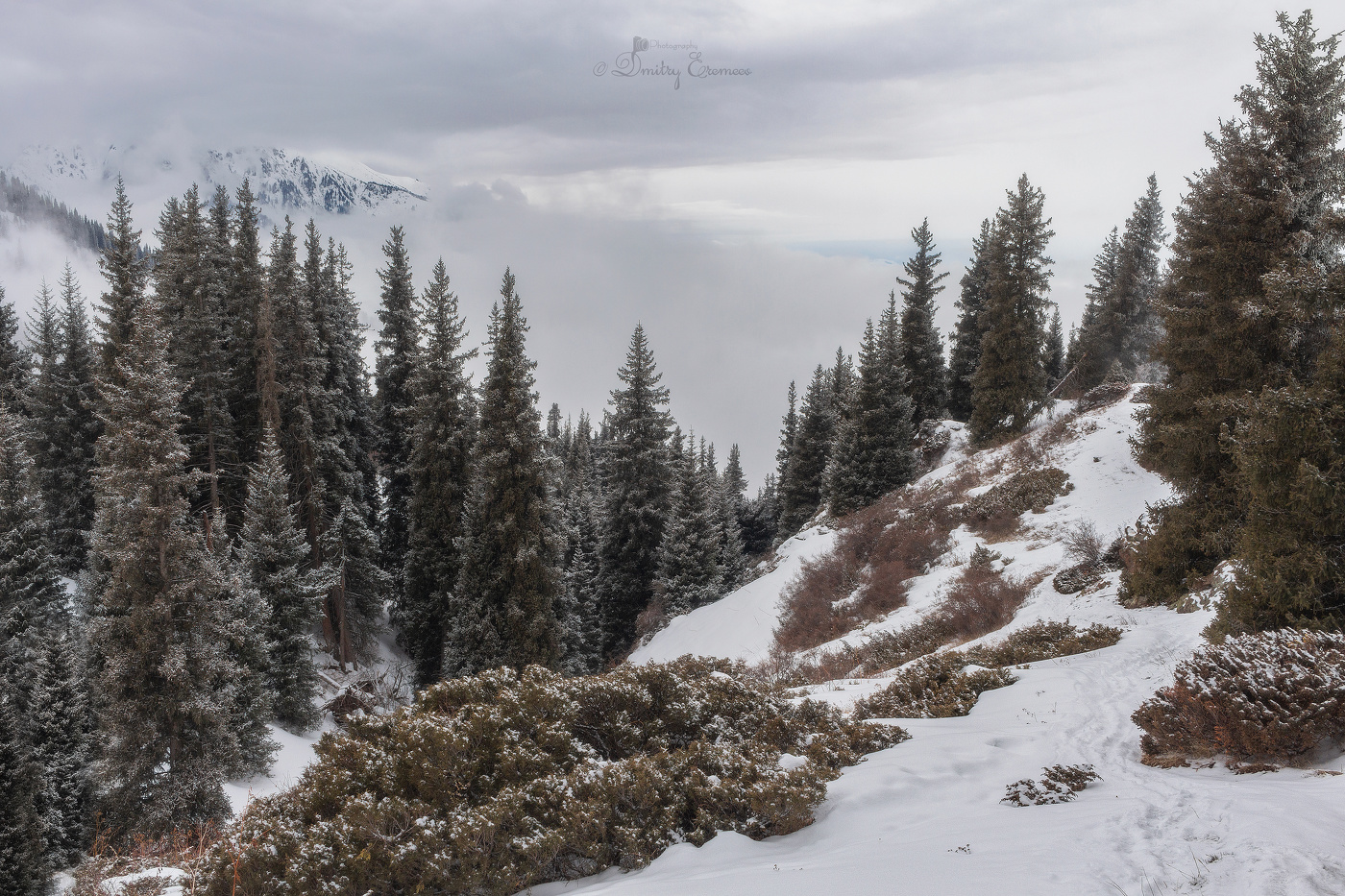 Там, где облака целуют вершины, время замирает...