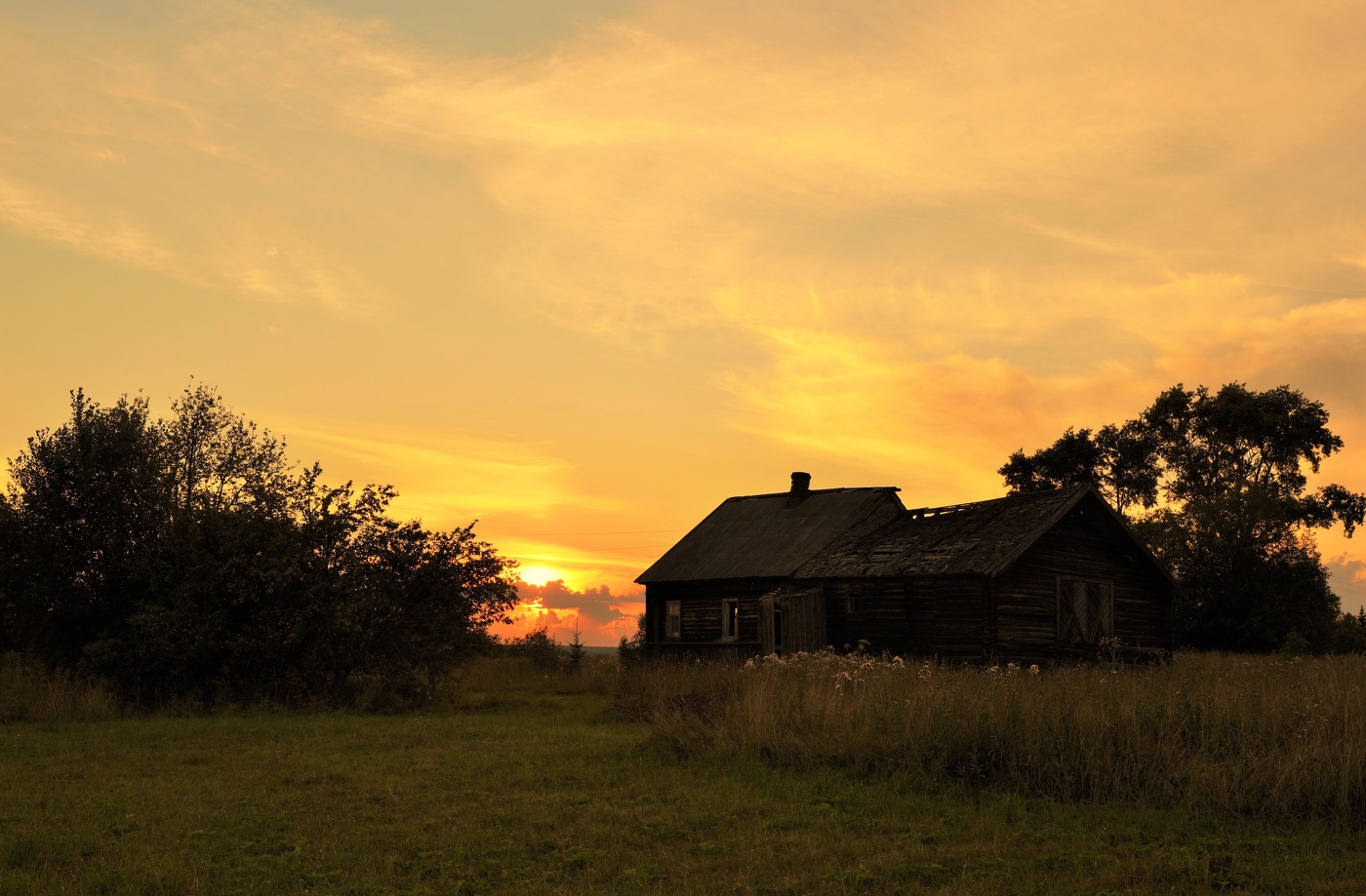 "Был вечер в цвет спитого чая ..."