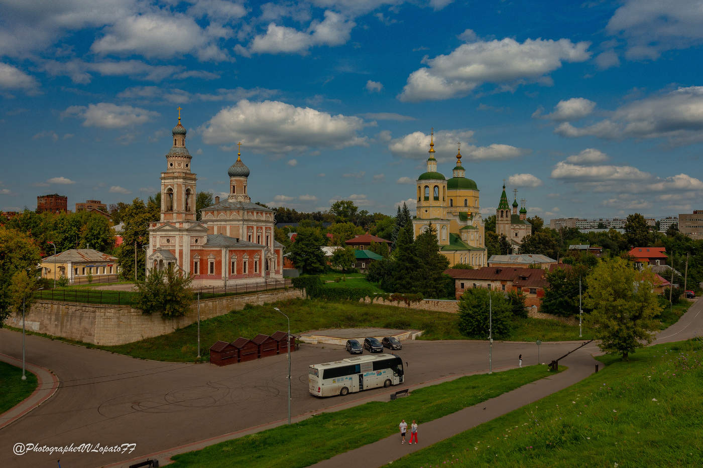 г.Серпухов, Успенская, Ильинская и Троицкая церкви