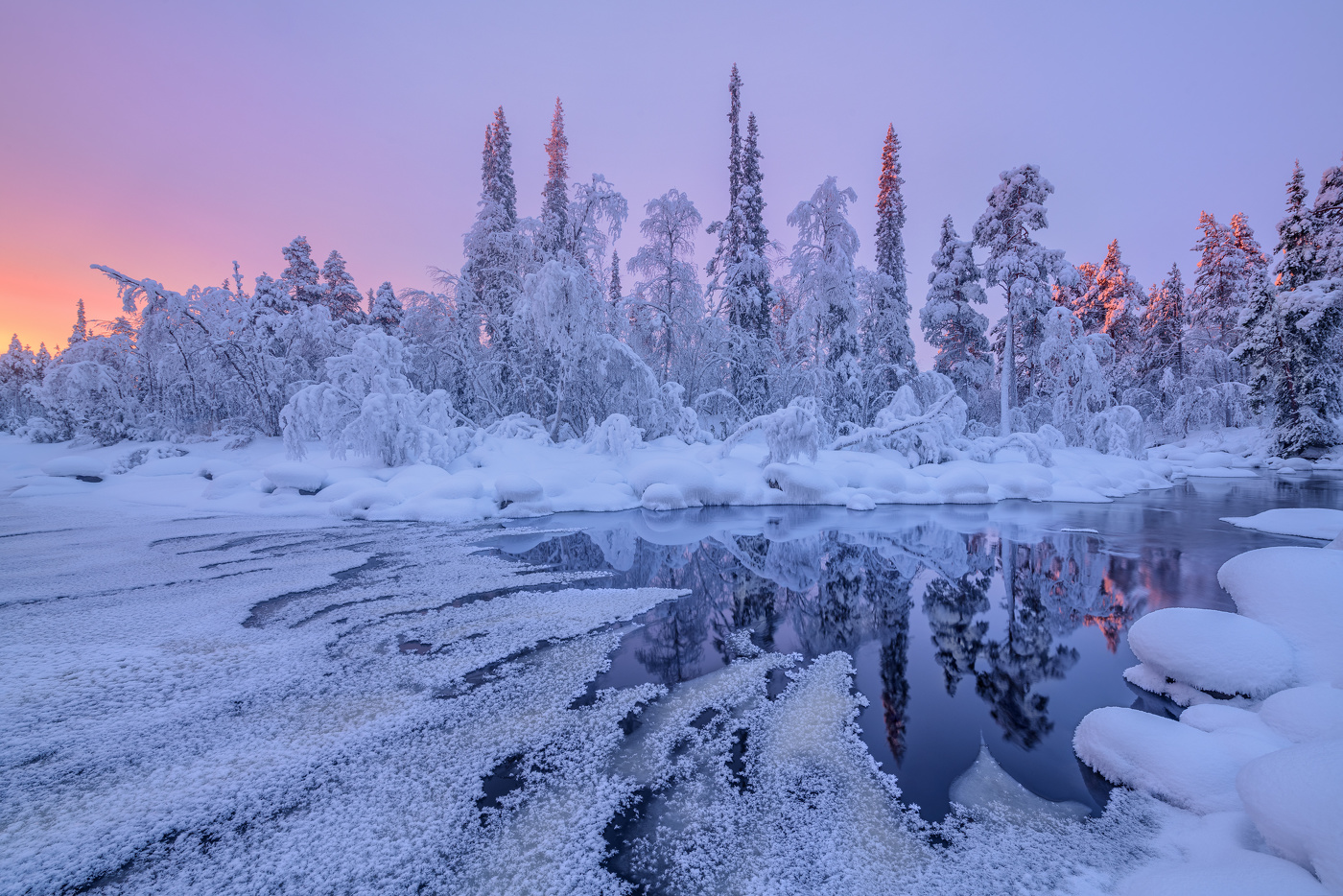 Речные узоры...