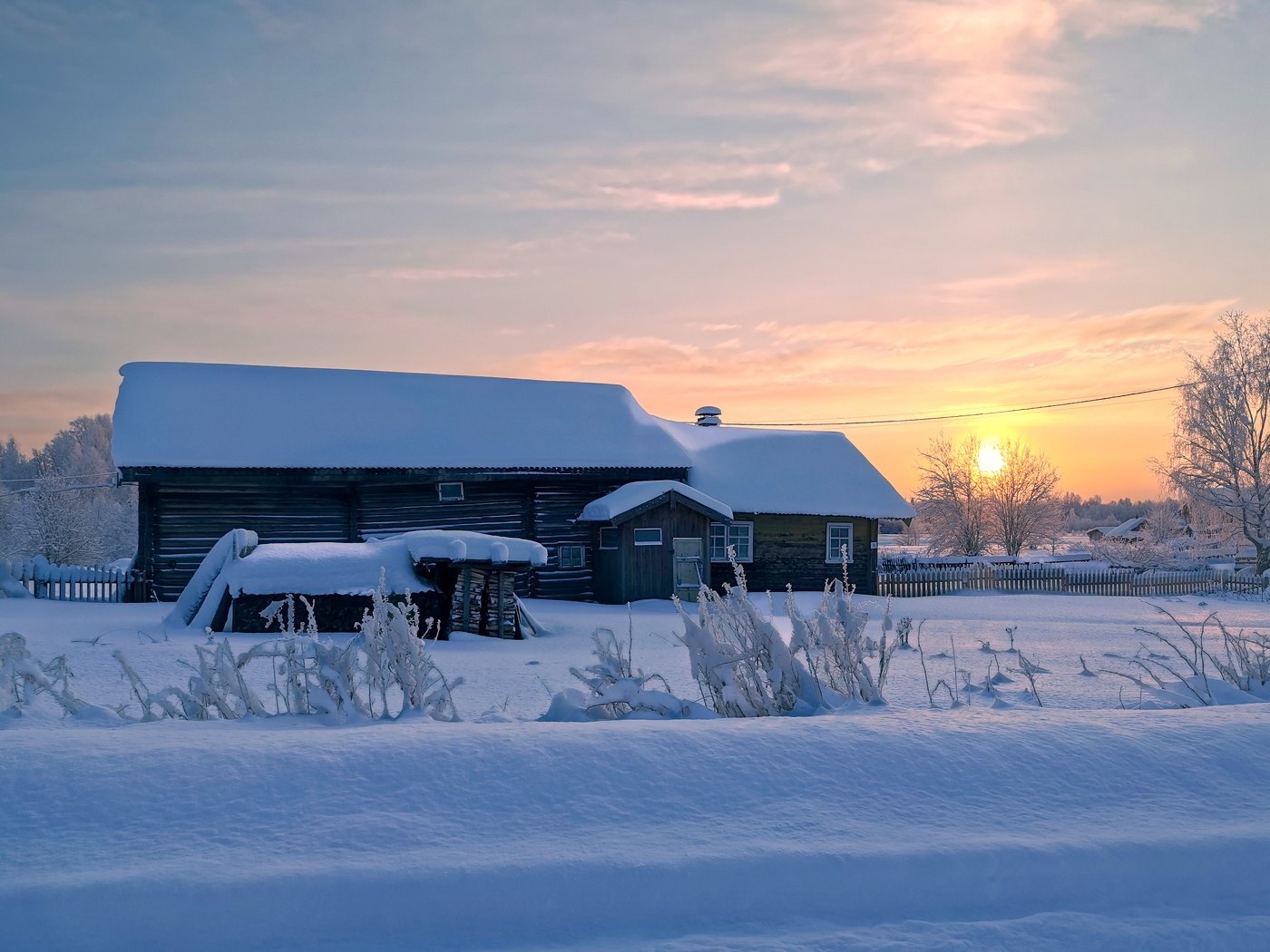 Зимнее утро