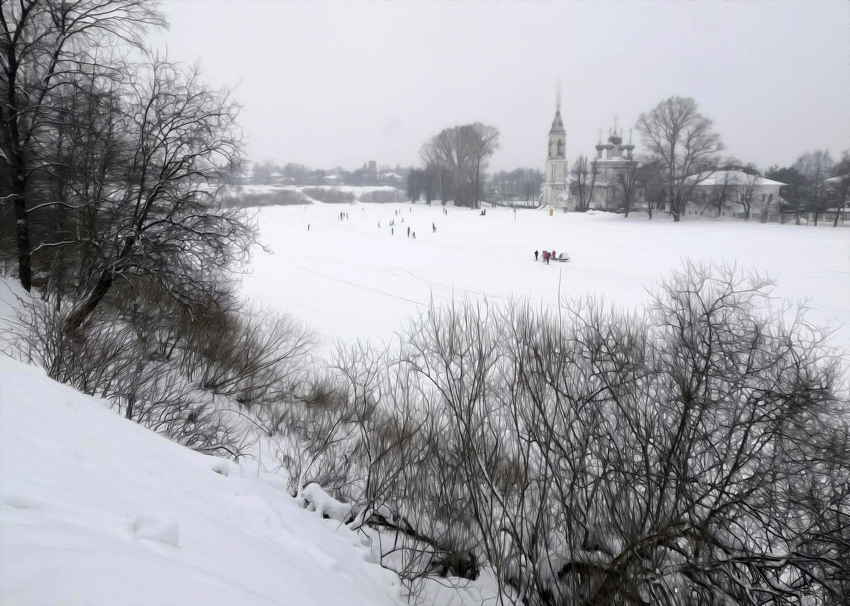 Зимние забавы...