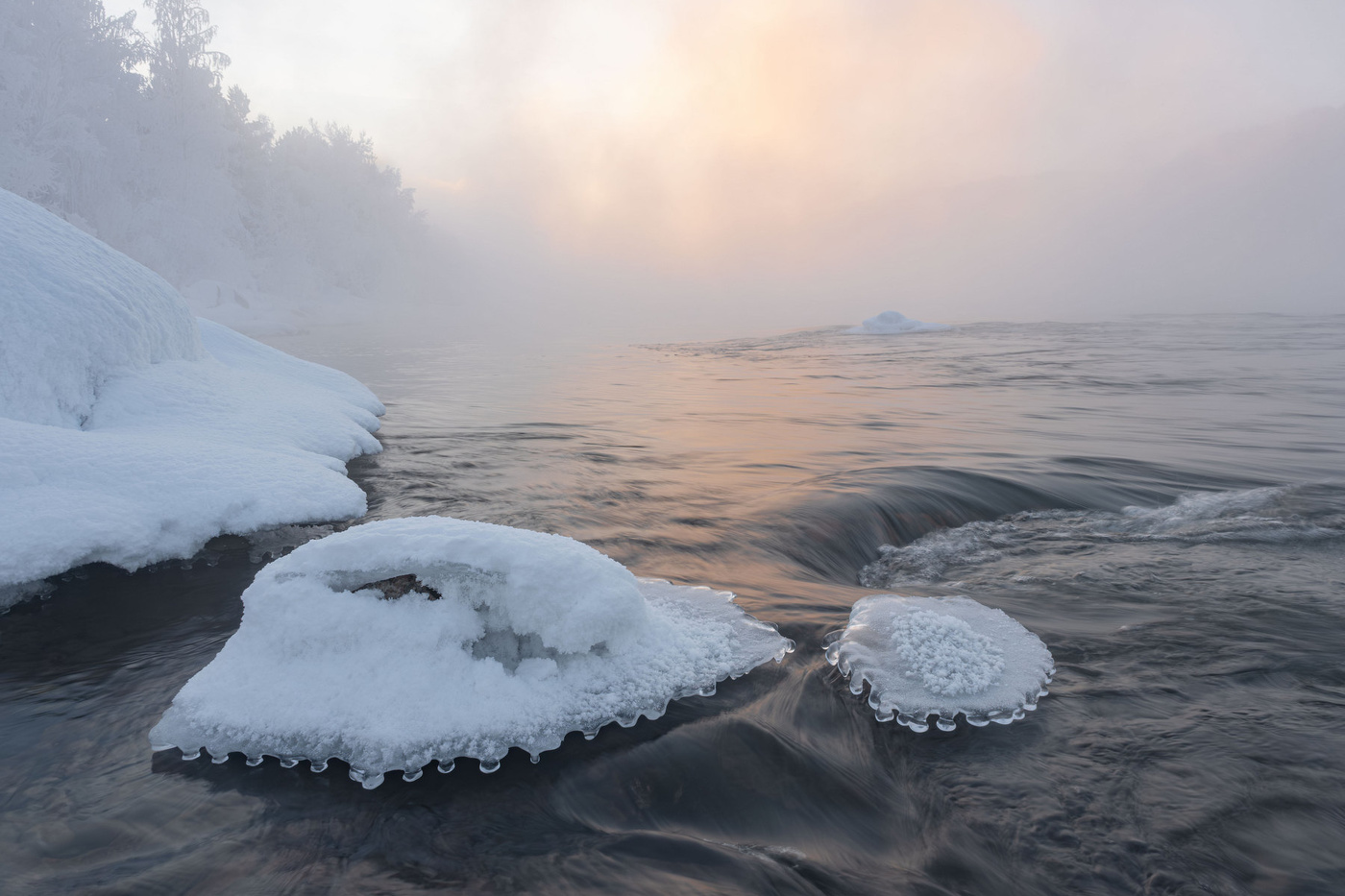 Морозным вечером