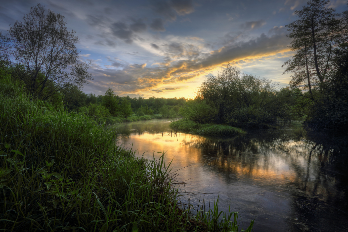 В рассветной тишине