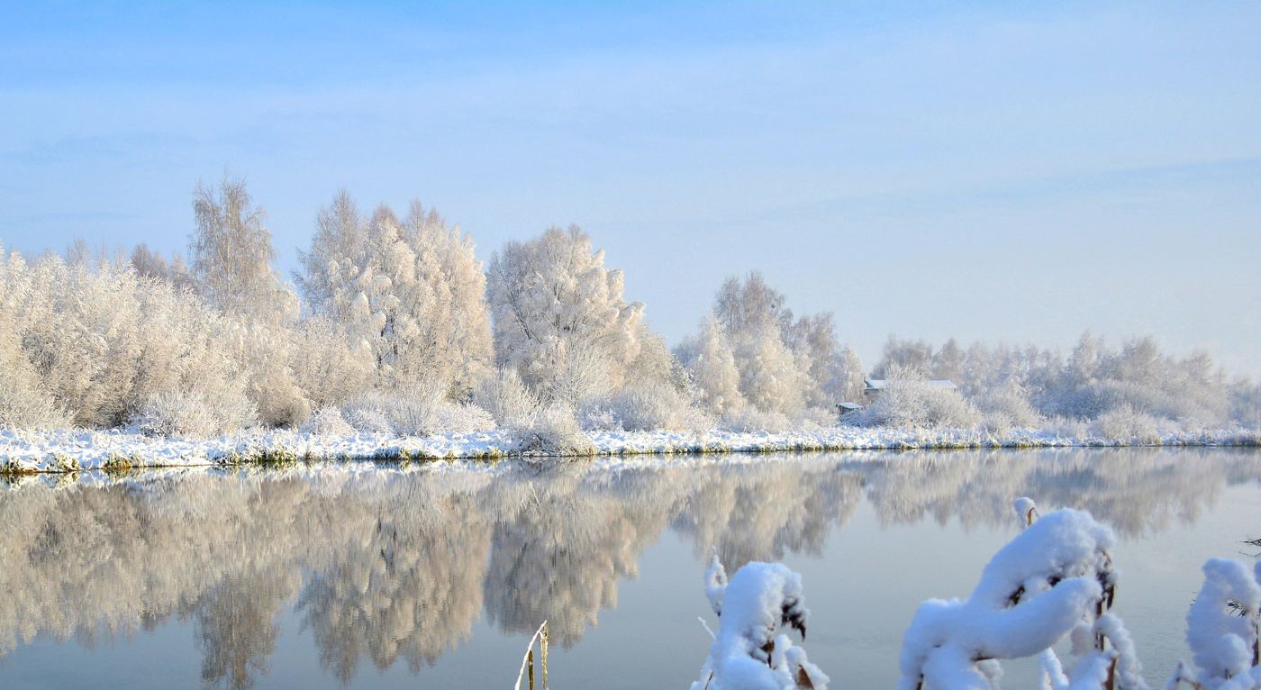 На белом озере