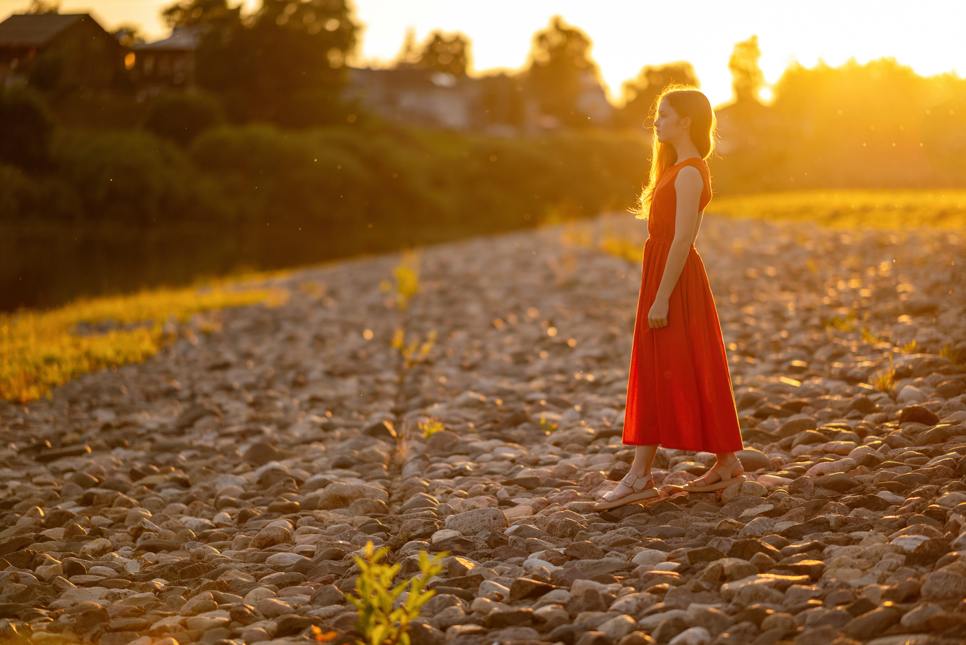 Спуск к реке