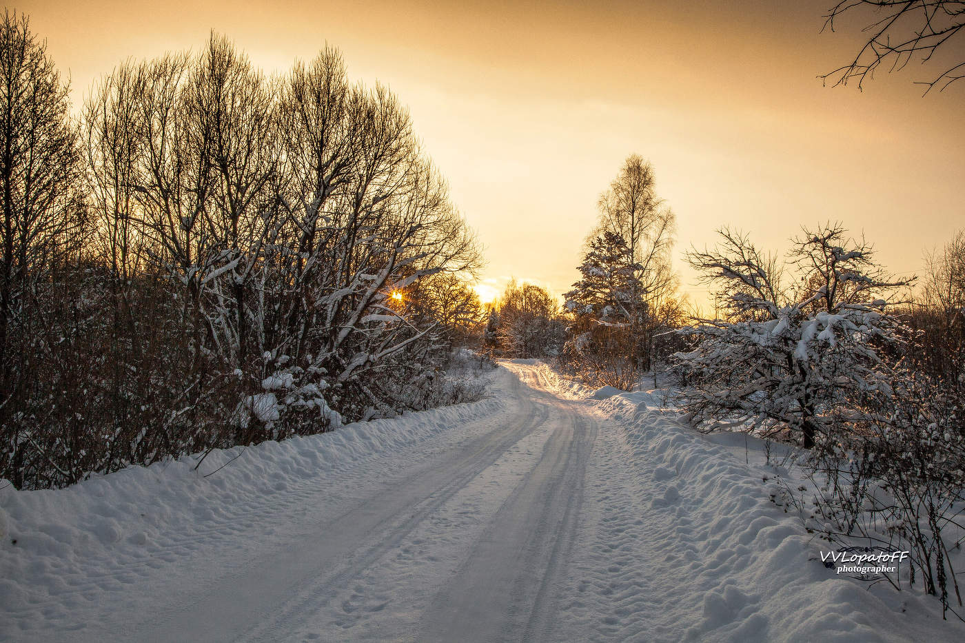 Зимняя дорога