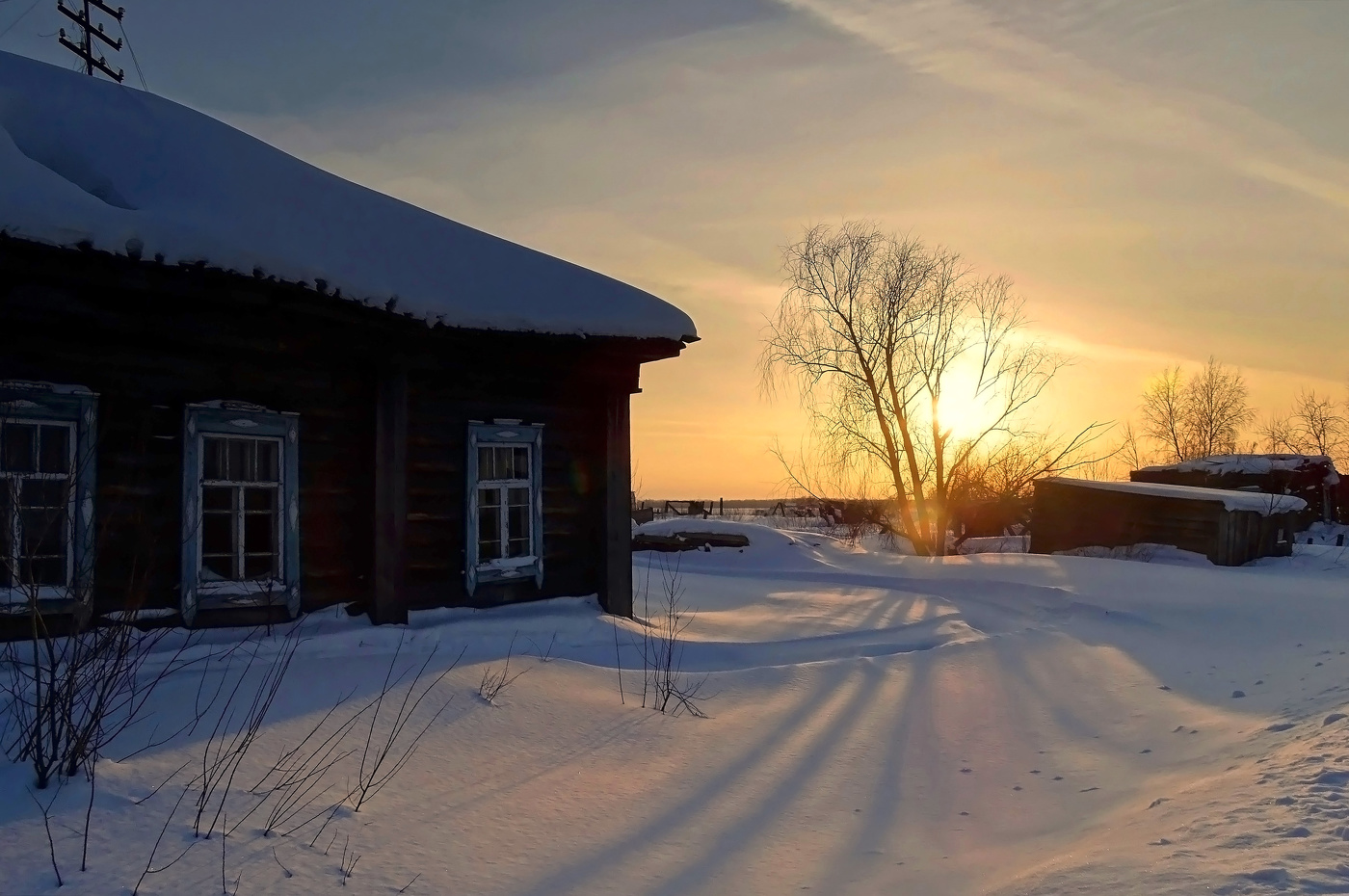 Мартовский закат