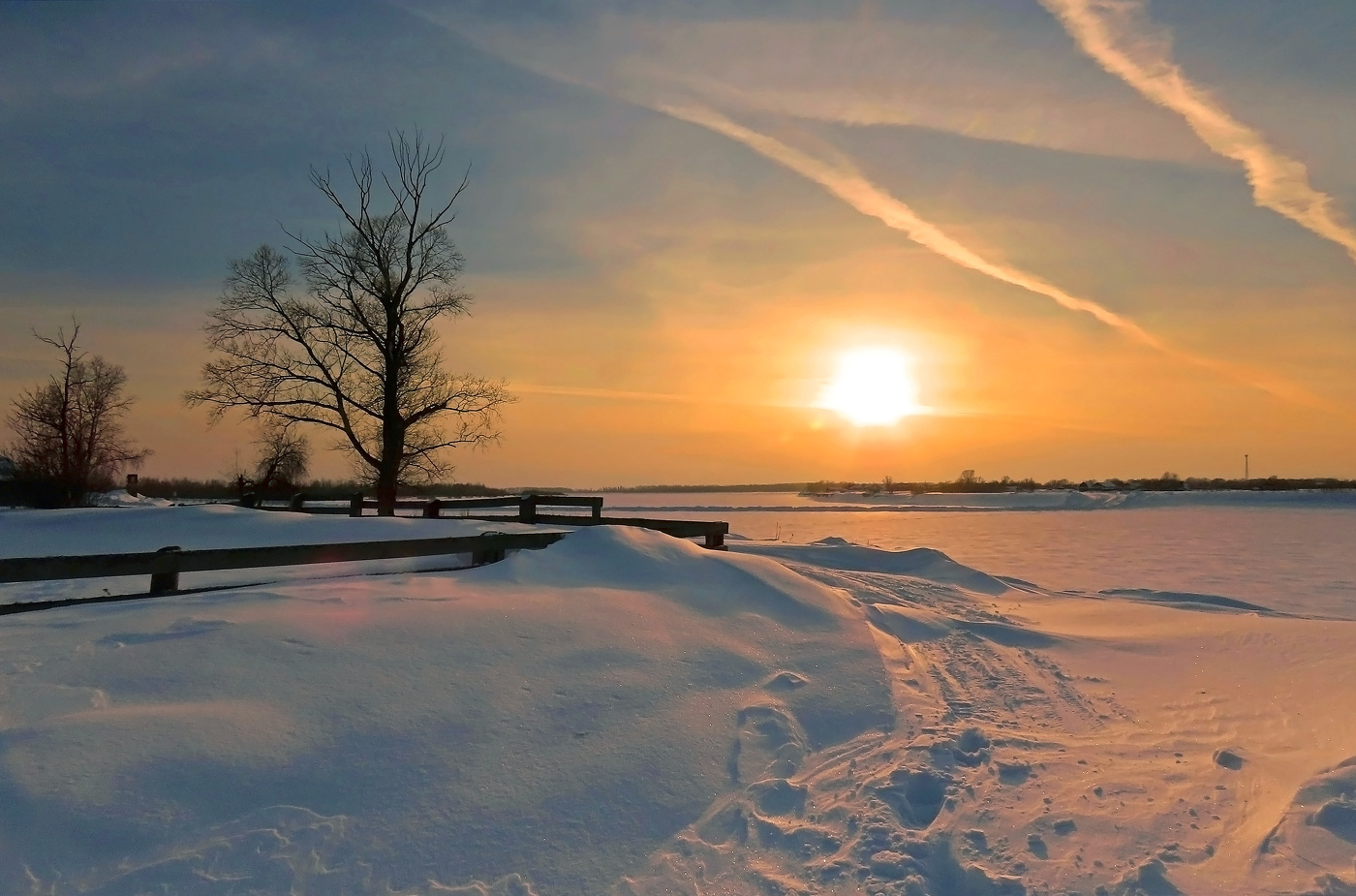 Мартовский закат
