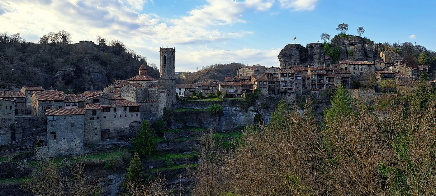 Rupit i Pruit - vista general poble - Osona