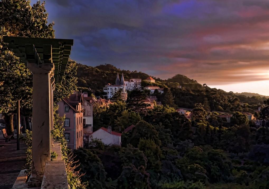 Вечер в Sintra.