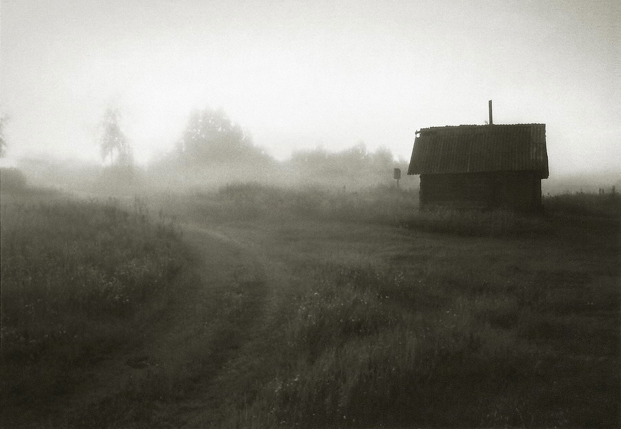 вечер в деревне