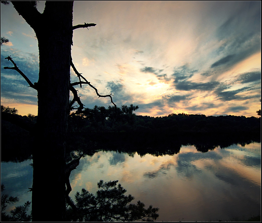 Холодный закат...