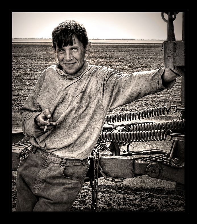 Портрет работяги