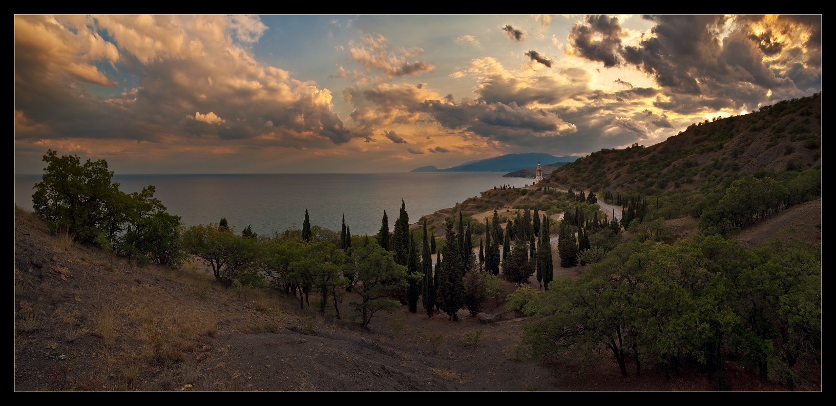 Закатная феерия крыма...