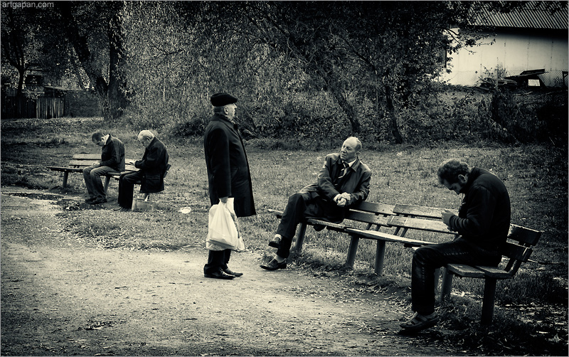 [ different people ]