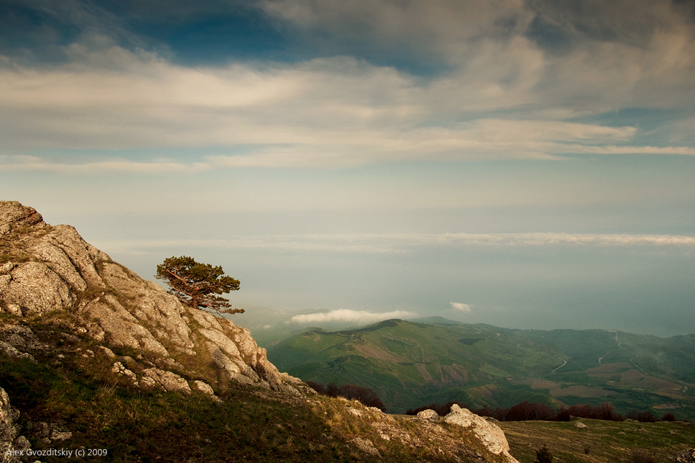 В ожидании заката на Демерджи