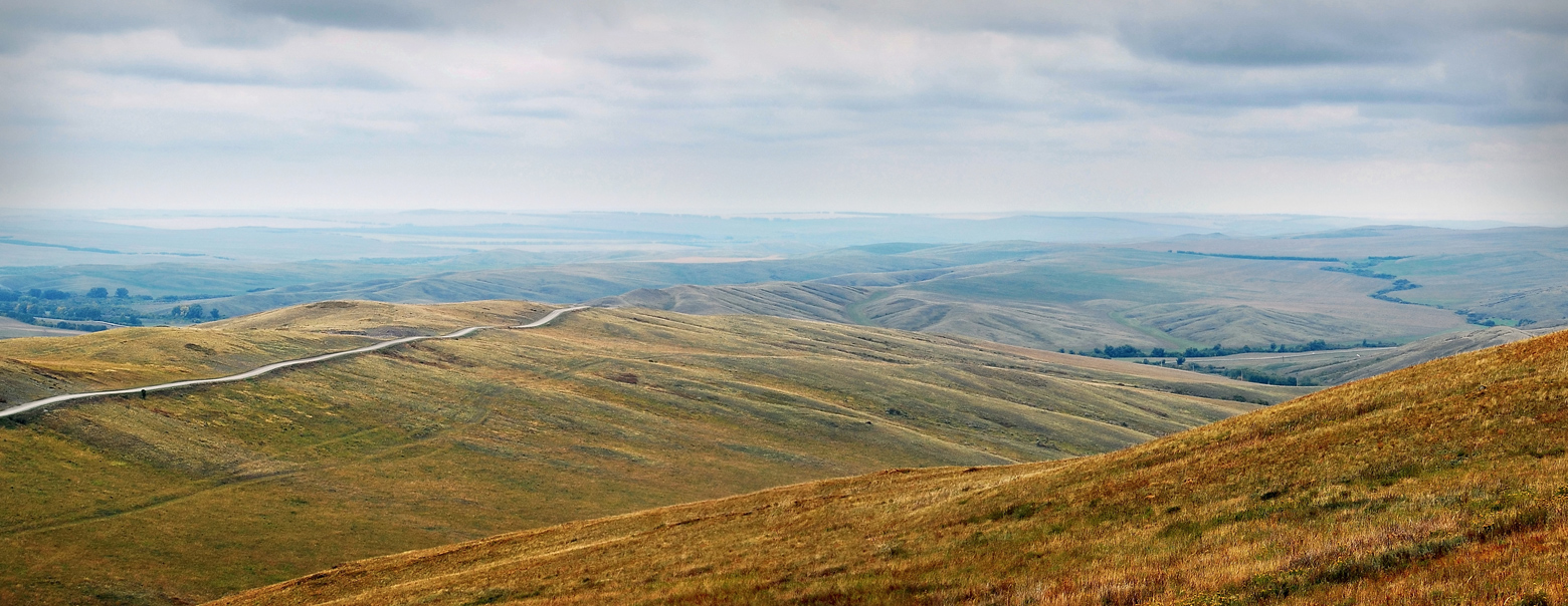 Спускаясь с гор...