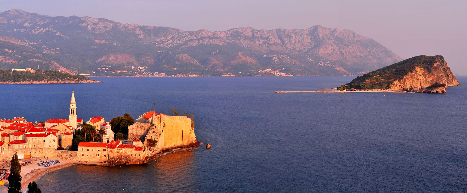 Городок  у моря