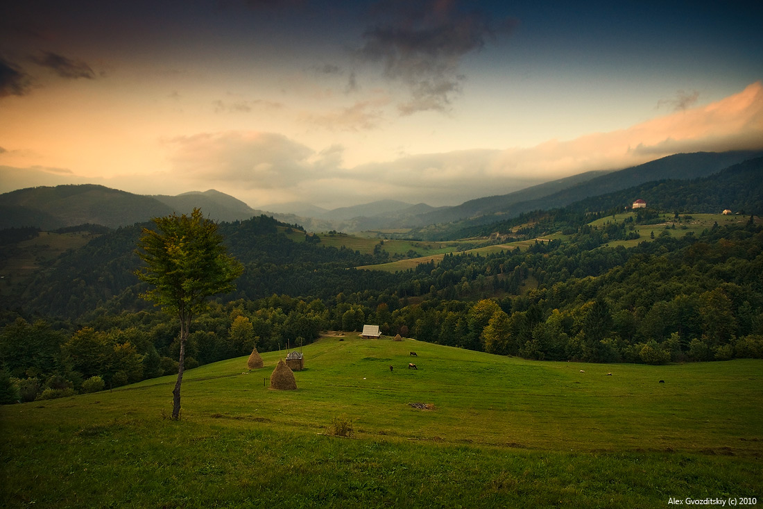 Отблески заката