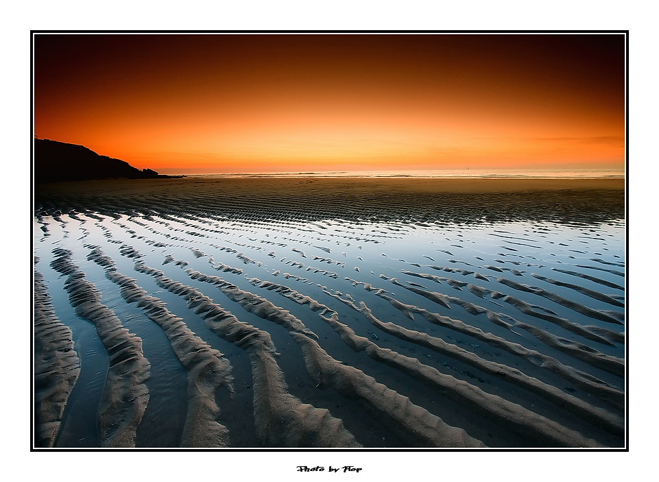 Вечер на пляже.