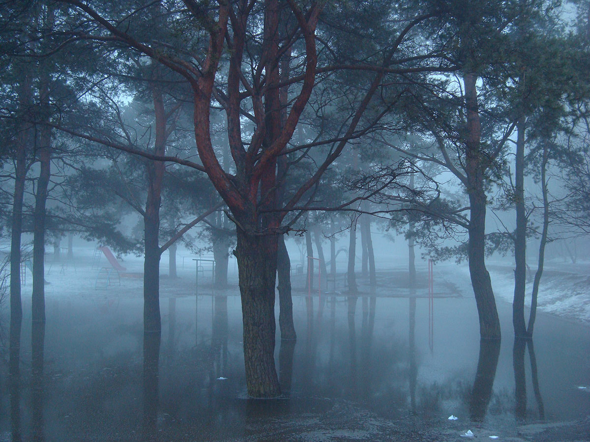 Голубая весна.