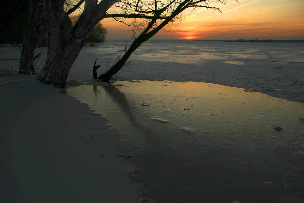 Январская вечерняя