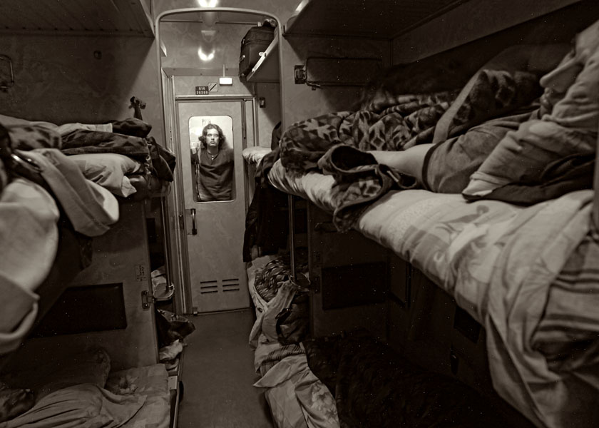 транспортный автопортрет