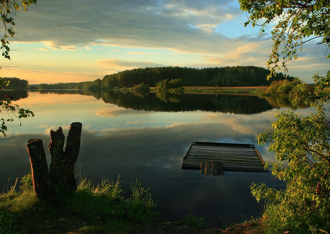 Тихий вечер.